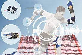 纱线“织”成可穿戴气动软机器人 在医疗护理等领域具有广阔应用前景图片