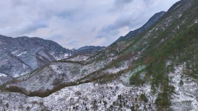 陇南康县：初雪，赠你一城清白