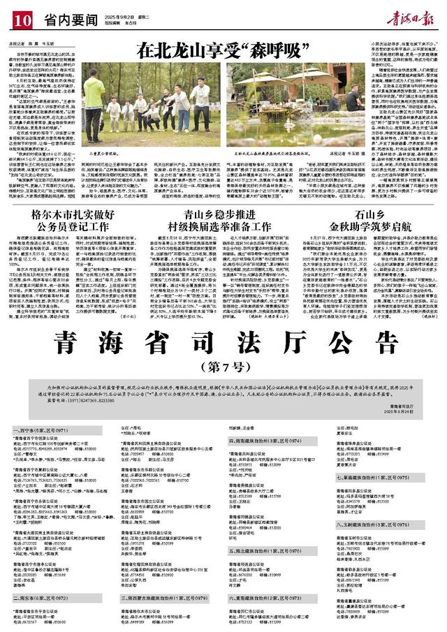 在北龙山享受“森呼吸”
