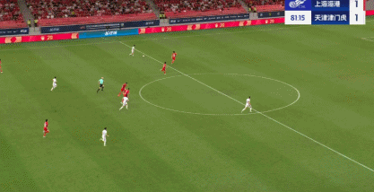 海港1-1津门虎丢榜首