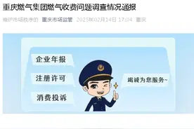 重庆燃气集团再被查处图片
