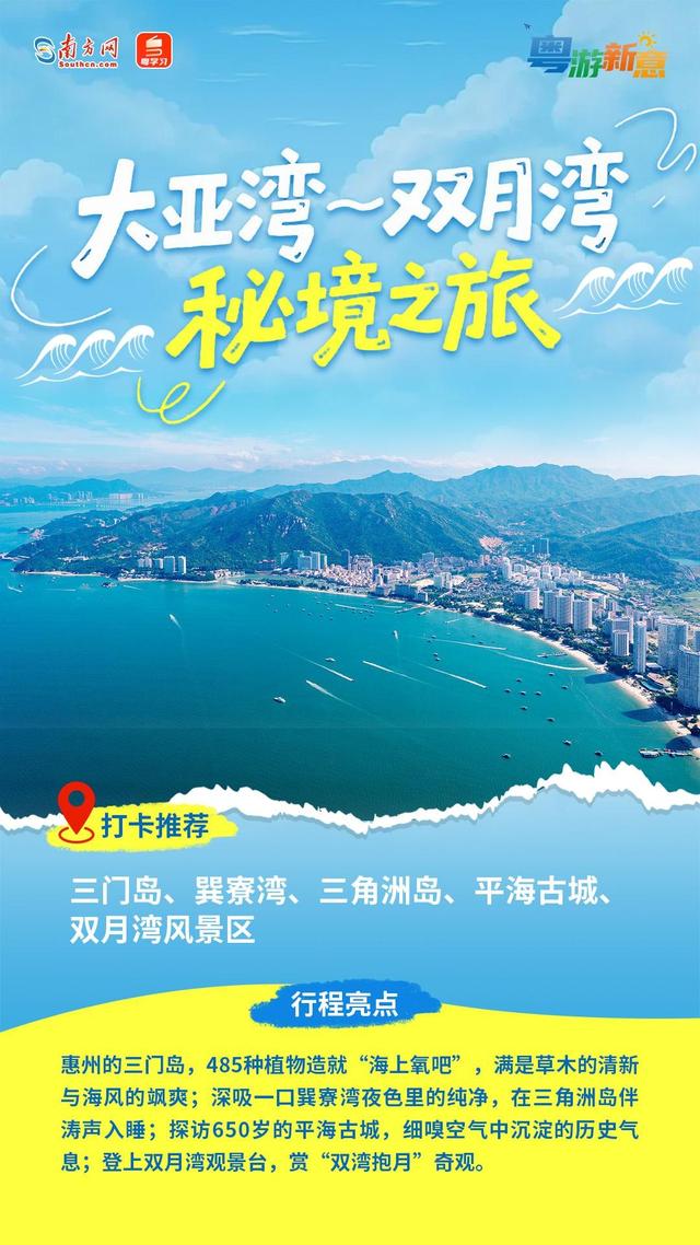 跟着海岛去旅行！十条线路带你开启广东暑期踏浪之旅