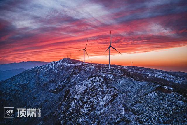 雪景晚霞绝美同框！郑州初冬高雅浪漫速来品鉴