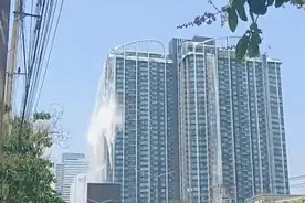 在泰华人称光脚从45层跑下楼，目前曼谷地铁已关闭！缅甸地震泰国震感强烈图片
