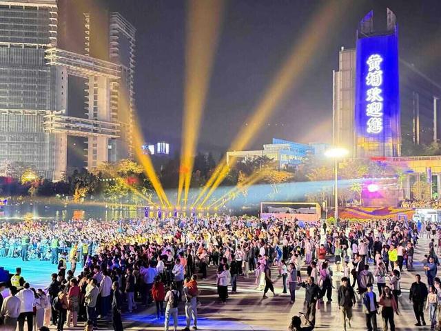 “黄埔新八景”闪耀广州国际灯光节，文旅融合奏响活力乐章