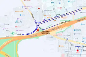 10月20日晚起，广深高速大观路北入口收费站封闭至明年3月图片