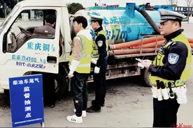 驾驶“黑烟车”上路罚200！今年以来，成都共查处尾气超标排放车辆3126辆图片