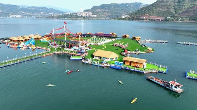 印象昭通看振兴丨绥江金沙水上乐园：玩水赏景品文化 全域旅游添活力