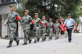 “义”心为民 筑牢平安风“警”线图片