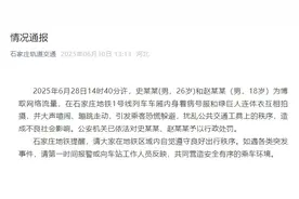 “病号服”和“绿巨人”地铁上互拍，引发恐慌！官方通报：2人被行政处罚图片