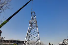 最后一基铁塔拆除，合肥路高压线下地全面完工图片