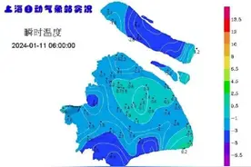 上海今晨最低零下6℃冷到结霜，马上直线冲击18℃！今起三天空气轻度污染，注意防护图片