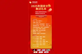 官宣！2025年国家女排集训名单公布，赵勇任主帅图片