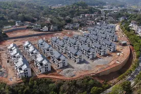 铁锤山矿安置房建设本月底可基本完工图片