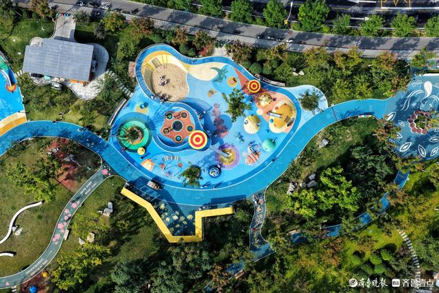 济南历下区儿童友好公园，孩子的乐园