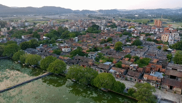 文化中国行丨明清古建×当代艺术，这个岭南古村凭“混搭”出圈