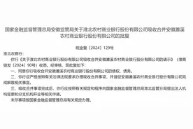 两家银行合并！加快组建市级统一法人农商行→图片