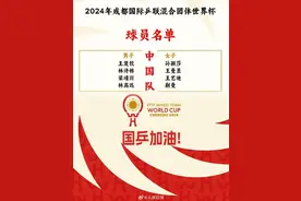 王楚钦、孙颖莎、王曼昱领衔——成都混合团体世界杯参赛名单出炉图片
