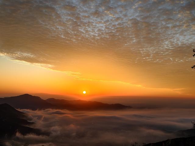 旭日+云海+朝霞…… 北京日出集齐了这些美景