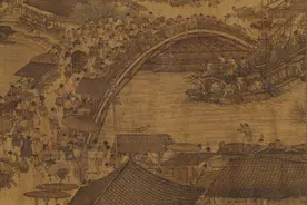 仿写终难成神品：宋、明、清《清明上河图》中的大拱桥和船之比较图片