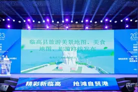 海南临高发布旅游美景地图、美食地图和旅游路线图片