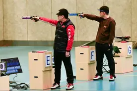 射击队奥运选拔赛第三场：张博文夺冠图片