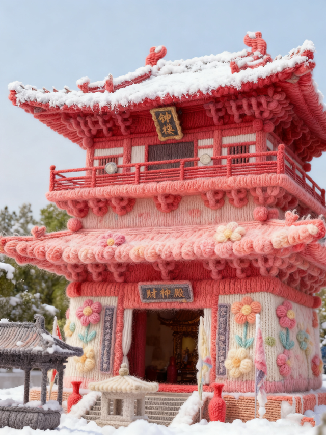 降温啦！龙虎山景点集体“穿”毛衣啦！