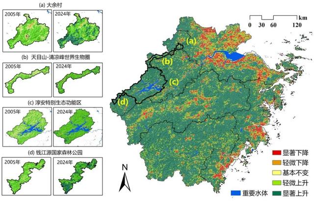 为“浙”抹青绿增色！气象科技“眼”见证“两山”理念20年