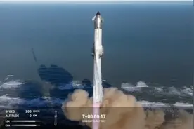 美“星舰”实施第七次试飞，第二级飞船失联，马斯克发声：成功是不确定的图片