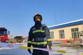 消防员郭子涵结婚前夕勇救火图片