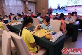 福建省青少年围棋锦标赛在华安收枰图片