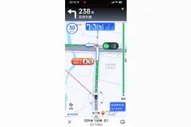 高德地图在杭州上线可变车道实时状态提示服务图片