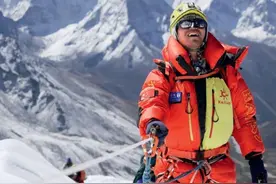 看不见的顶峰！重庆盲人小伙张洪讲述登顶珠峰背后的故事图片