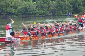 百舸争流，现场热闹非凡！桂林这里龙舟赛盛大启幕图片