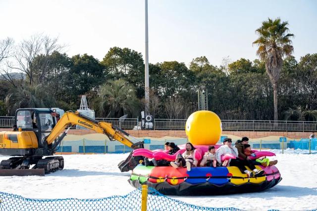 来松江玩雪！上万平方米冰雪世界开园