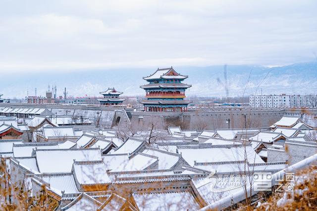 请收好！山西雪景高饱和度震撼大片