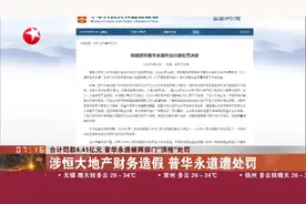 合计罚款4.41亿元 普华永道被两部门“顶格”处罚视频封面