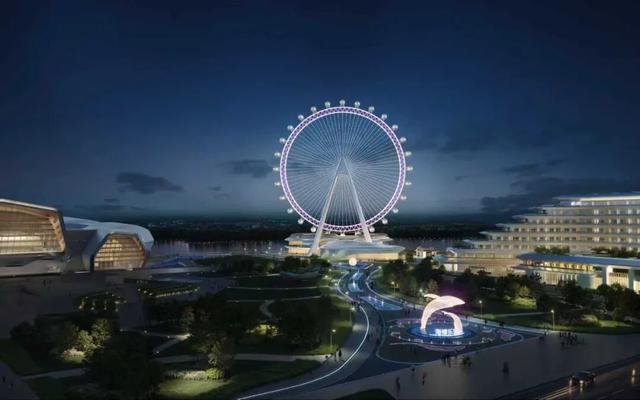 新地标来了！天津再添一座海滨摩天轮，预计明年投运