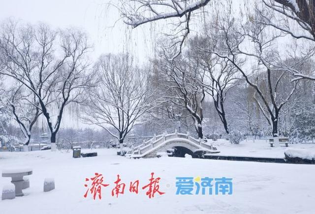 一年四季 泉在济南丨雪漫济南府 九景入画来