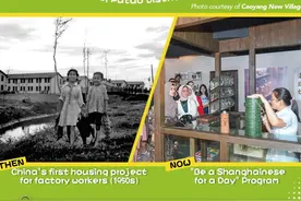 Shanghai Then and Now：曹杨新村图片