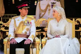 文莱王子马丁结婚了：婚礼大办10天，与新娘青梅竹马图片