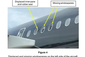 外媒：一空客飞机从伦敦起飞后才发现多个挡风玻璃脱落，被迫折返图片