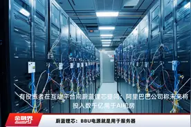 蔚蓝锂芯：BBU电源就是用于服务器视频封面