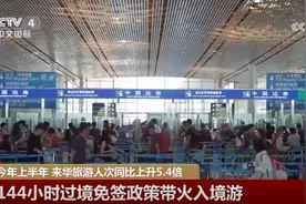 1463.5万人次、152.7%！上半年来华旅游“火热” “大美中国”好评不断图片
