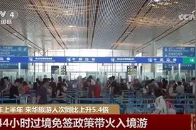 1463.5万人次、152.7%！上半年来华旅游“火热” “大美中国”好评不断图片