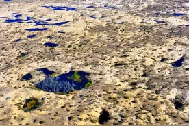 千城胜景丨内蒙古库伦旗：“沙漠之眼”图片