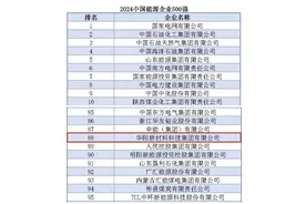 高质量发展看山西国企：第88位！华阳集团荣登2024中国能源企业500强图片