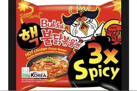 辣椒素含量过高！丹麦紧急召回三款韩国“火鸡面”图片