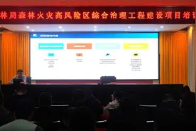 山西省五台山国有林管理局举办森林火灾高风险区综合治理工程建设项目培训会图片