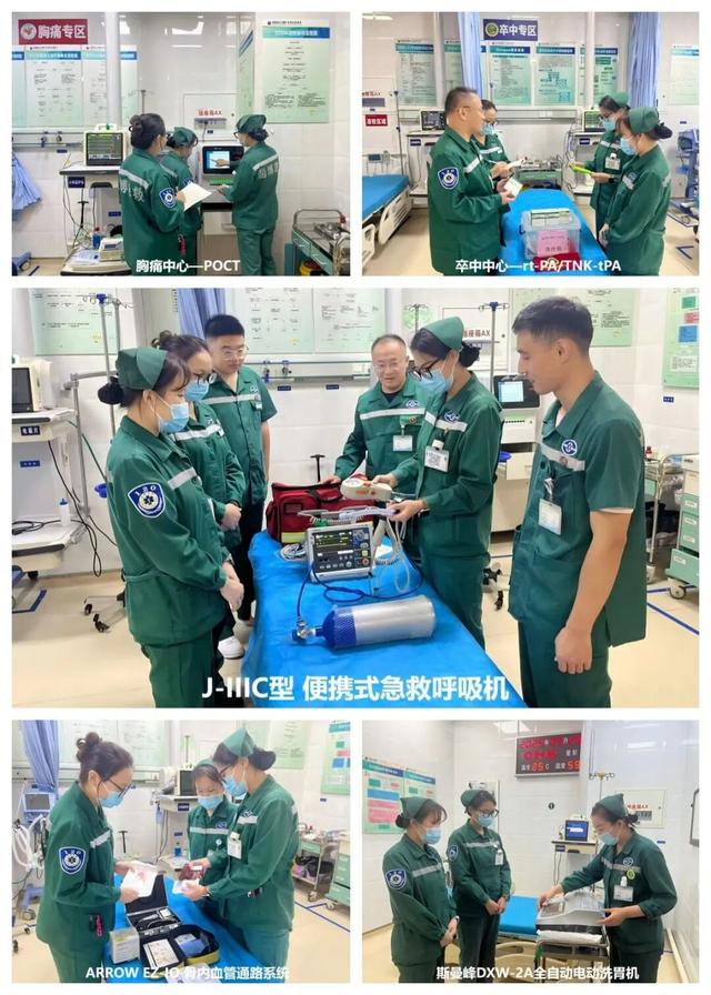 淄博世博高新医院急诊中心开展安全督查，全力护航双节平安